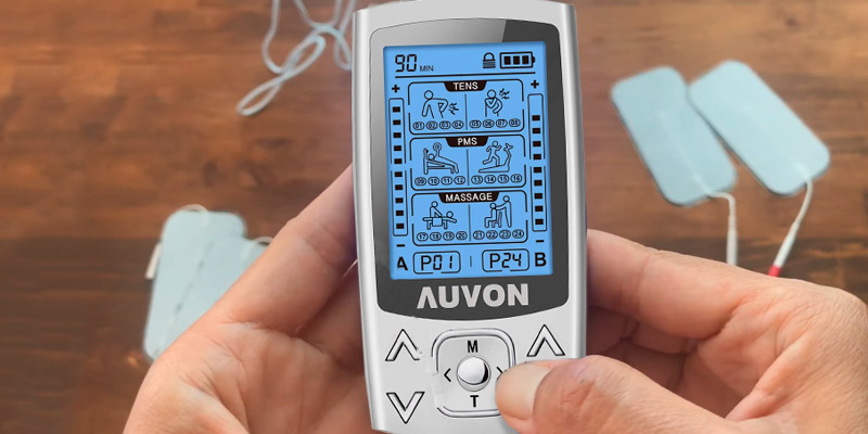 Review of AUVON Dual Channel TENS EMS Machine for Pain Relief