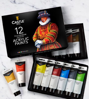 Castle Art Supplies Acrylic Paint Large Set - Bestadvisor