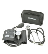 Primacare Medical Supplies DS-9181 Black Professional Blood Pressure Kit with Sprague Rappaport Stethoscope