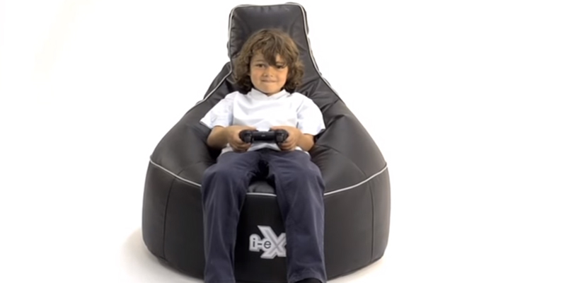 Review of i-eX Rookie Gaming Chair Kids Gaming Bean Bag, Faux Leather