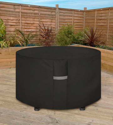 Dokon Anti-UV 600D Oxford Garden Table Cover with Air Vents - Bestadvisor