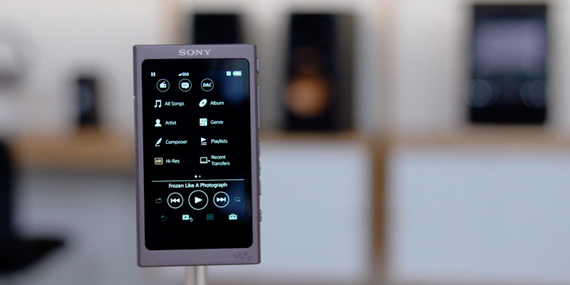 Review of Sony NW-A45 3.1 Inch Touch Display MP3 Player