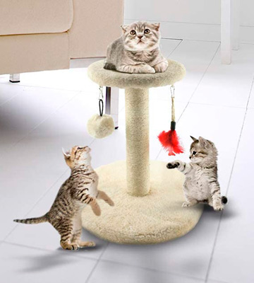 Zubita Kitty Furniture Scratching Post Cat Tree Tower, - Bestadvisor