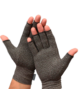 Medipaq fingerless Anti-Arthritis Gloves with Grip