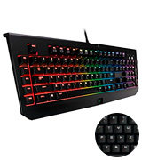 Razer BlackWidow Chroma Gaming Keyboard Clicky Mechanical Switches