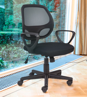 Hippo (OE1002BK) Essentials Mesh Chair for Home and Office - Bestadvisor