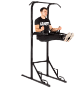 Gravity Fitness GFPT12 Power Tower Pull Up Rack & Dip Station