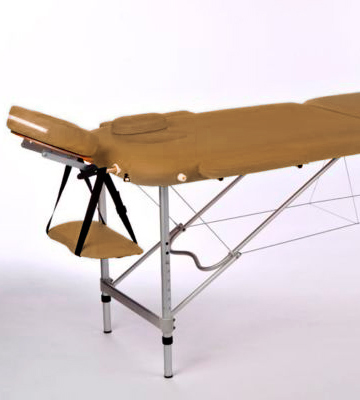 Linxor Light Brown Folding Massage Table - Bestadvisor