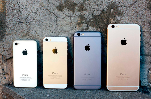 Comparison of iPhones