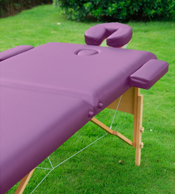 HOMCOM Purple Massage Table - Bestadvisor