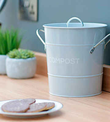 The Caddy Company Kitchen Compost Caddy Composting Bin for Food Waste Recycling - Bestadvisor