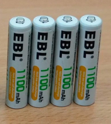 EBL Ni-MH AAA Rechargeable Batteries - Bestadvisor