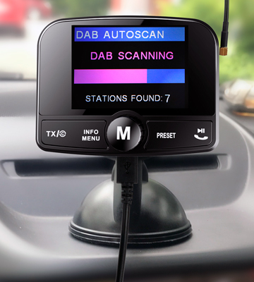 Review of FirstE DAB-008 Digital Bluetooth FM Transmitter