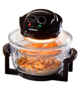 Daewoo Deluxe 17L Halogen Oven with an Extension Ring- 60min Timer
