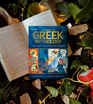 Donna Jo Napoli Illustrated Treasury of Greek Mythology: Classic Stories of Gods, Goddesses, Heroes and Monsters - Bestadvisor