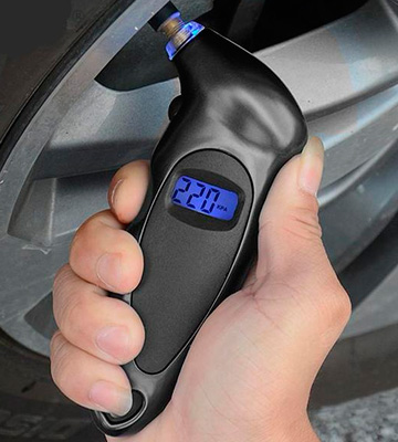 GLOSSE TYJ-0101 Digital Tyre Pressure Gauge With Backlight LCD Display - Bestadvisor