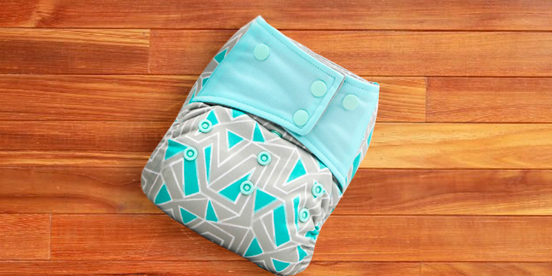 Review of AIO Charcoal / Bamboo Insert Reusable Washable Cloth Diaper Nappy