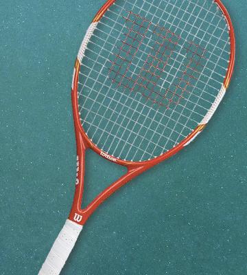 Wilson Federer 105 Tennis Racket + BLX Cover - Bestadvisor