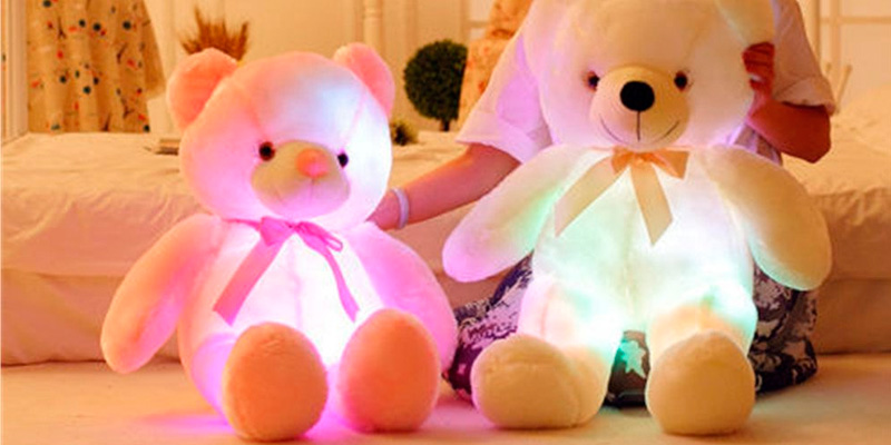 Review of Wewill YZT0176_P Creative Super Cute Shining LED Teddy Bear