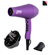 JINRI JR-104D Professional Lightweight Hairdryer with Diffuser