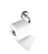 Kapitan Toilet Roll Holder Stainless Steel 3M Self Adhesive or Screws Mounting