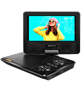 Apeman JG-PV770-UK 7.5'' Portable DVD Player with 4 Hours Built-in Rechargeable Battery