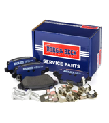 Borg & Beck BBP1777 Rear Brake Pads
