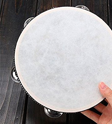 Andoer 1000913 10 Hand Held Tambourine Drum - Bestadvisor