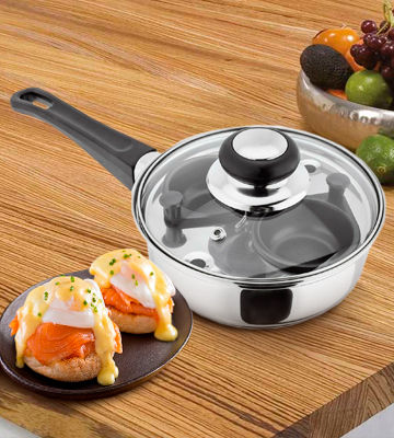 Judge Essentials HP92 Two Cup Egg Poacher and Stainless Steel Frying Pan - Bestadvisor