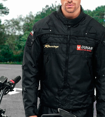 BORLENI Full Body 5 Protective Gear Armor Motorbike Jacket Windproof - Bestadvisor
