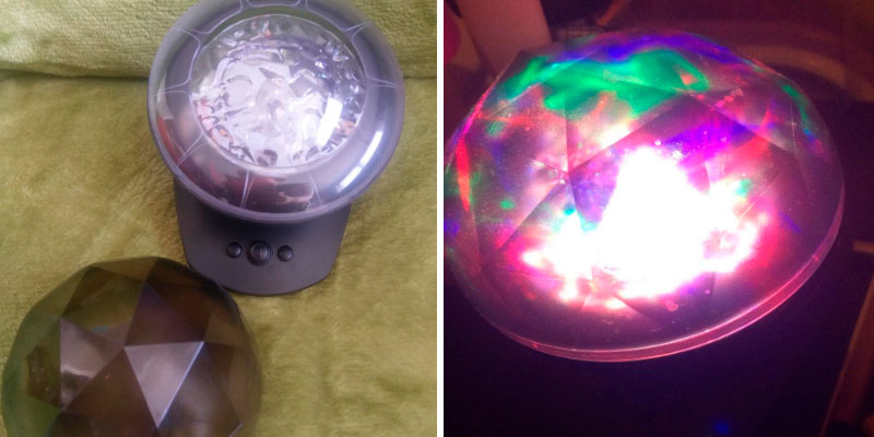 Review of SOAIY Light Projection Lamp Color Changing LED Night Light