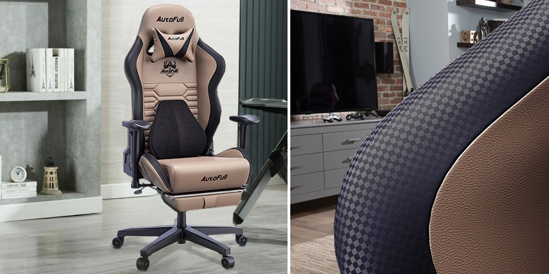 AutoFull (‎AF083ZPJA/CB) Gaming Chair (with back Support and Footrest) in the use - Bestadvisor