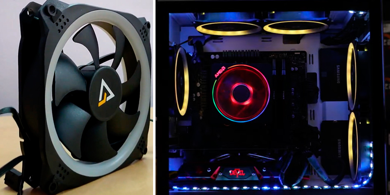 Review of Antec (AMGSPARK) 120mm RGB Case Fans (Pack of 3)