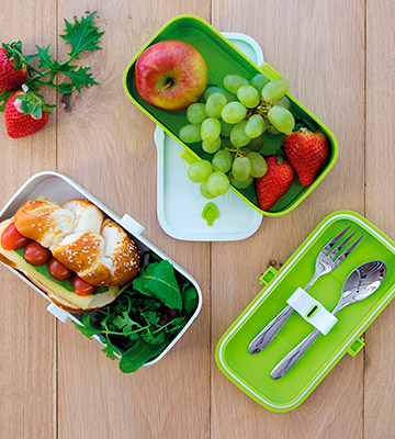 Nifty Kitchen Bento Lunch Box Microwave Safe for Adults & Kids - Bestadvisor