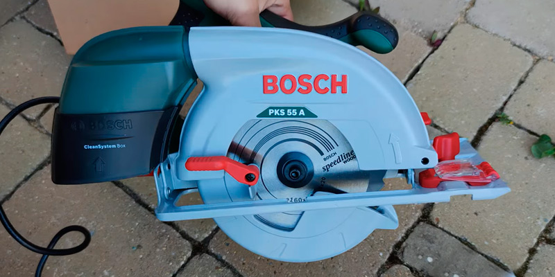 Review of Bosch PKS 55 1200W Circular Saw (Saw Blade, Parallel Guide, Cardboard Box)