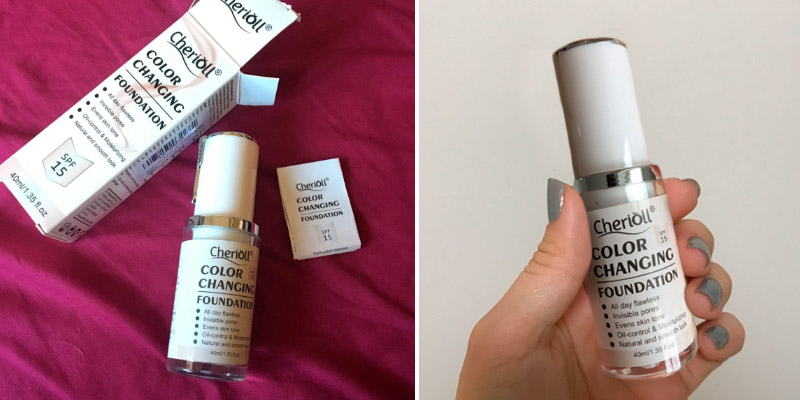 Review of Cherioll Colour Changing Nude Face Moisturizing Cover