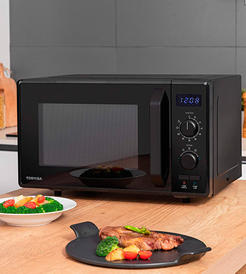 Toshiba MW2-AG23PF(BK) Microwave Oven with Crispy Grill & Combination Cooking 23L - Bestadvisor