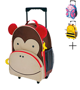 Skip Hop Monkey Kids Zoo Luggage