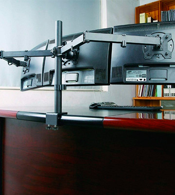 BONTEC MDM003 Triple Arm Desk Mount 13-24 - Bestadvisor