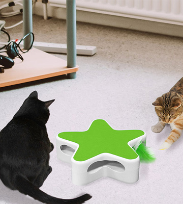 Nice Dream Interactive Cat Toy Pentagram Box Electronic Cat Toy - Bestadvisor
