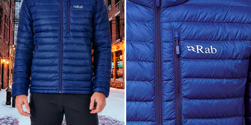 Review of Rab Microlight Jacket highly packable and warm down jacket