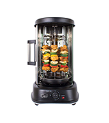 Quest 34020 Vertical Rotisserie Grill with Timer