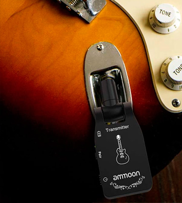 Ammoon Rechargeable 6 Channels Audio Wireless Guitar System - Bestadvisor