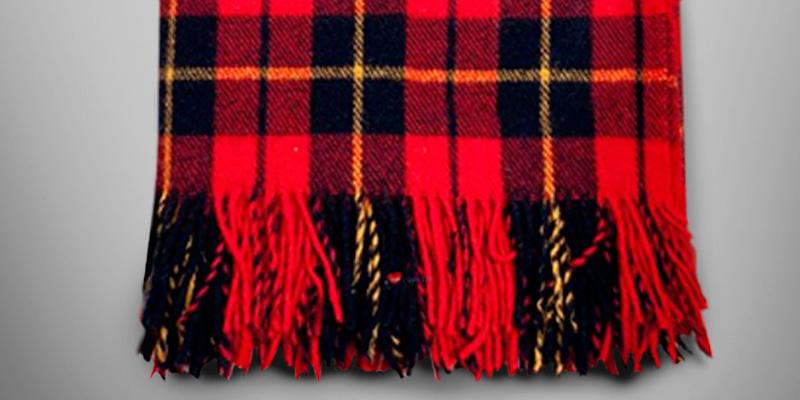 Review of Highland Tartan Tweeds of Scotland Wool Blanket