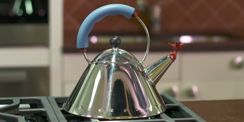 Review of Alessi Blue Bird 1 L Kettle with Whistle Hob