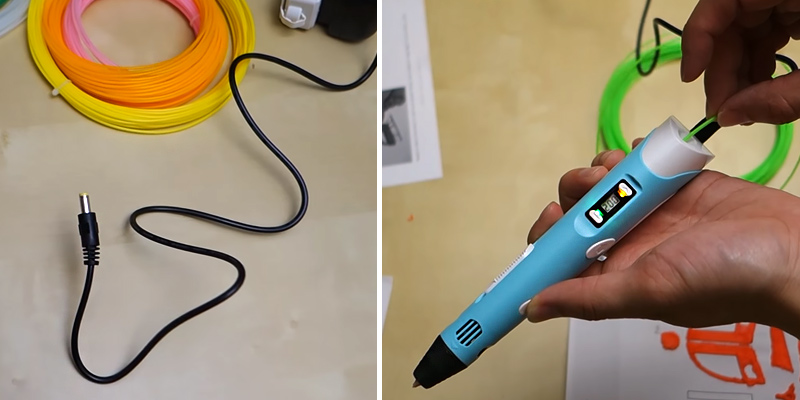 Yummici 3D Pen with 12 Colors (USB Charging) in the use - Bestadvisor