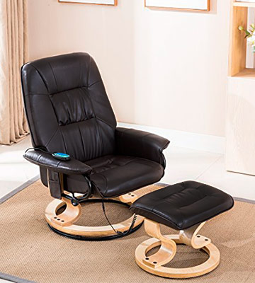 More4Homes (tm) TUSCANY Bonded Leather Recliner Massage Chair - Bestadvisor
