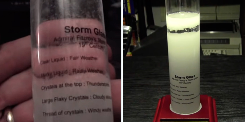 Review of Bits and Pieces Admiral Fitzroy's Storm Glass Weather Station
