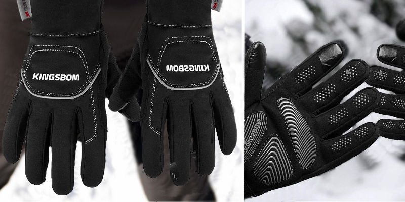 Review of KINGSBOM Waterproof & Windproof 3M Thinsulate Thermal Gloves