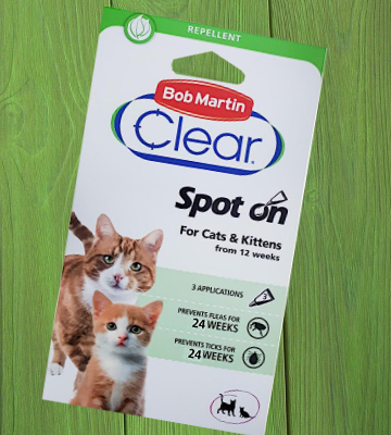 Bob Martin Clear 24 Weeks Repellent Protection Flea and Tick Spot for Cats - Bestadvisor